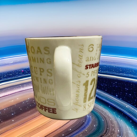 Starbucks 2008 12 Days Holiday 14-ounce Ceramic Mug - Picture 1 of 6